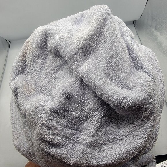 Levis Terry Cloth Womens Gray Bucket Hat With Bow Home Relax Casual Home - Picture 9 of 9